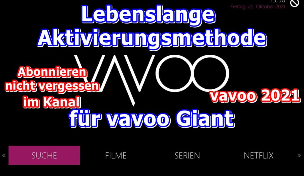 VAVOO PRO ACTIVATION FACILE SUR WINDOWS ET ANDROID